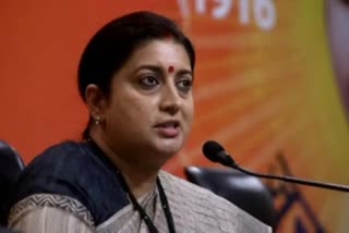 Union minister Smriti Irani