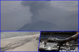Indonesia volcano eruption Photos