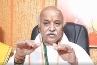 VHP President etv bharat