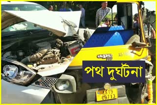 road accident at nowapara