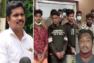 Sandeep murder case updates  five accused in police custody  accused jishnu on Sandeep murder  not a political killing says accused in court  സന്ദീപിന്‍റെ കൊലപാതകം  വ്യക്തി വൈരാഗ്യത്തെ തുടർന്നെന്ന് ഒന്നാം പ്രതി ജിഷ്‌ണു  പ്രതികൾ എട്ട് ദിവസം പൊലീസ് കസ്റ്റഡിയിൽ  രാഷ്‌ട്രീയ കൊലപാതകമല്ലെന്ന് പ്രതികൾ കോടതിയിൽ