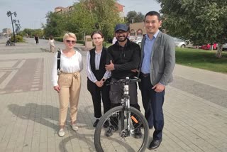 River Cyclist Samrat