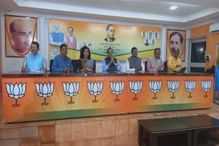 65th death anniversary of B. R. Ambedkar celebrated at odisha BJP state office