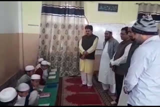 UP Madrasa Board: یوپی مدرسہ بورڈ کےنومنتخب چیرمین افتخاراحمد جاوید نے مدارس کا دورہ کیا