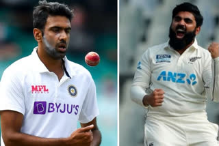 Ajaz patel ravi ashwin, Ajaz patel ravi ashwin latest news, అజాజ్ పటేల్ ట్విట్టర్ ఖాతా, అశ్విన్, అజాజ్