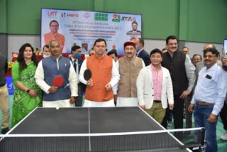 national ranking table tennis