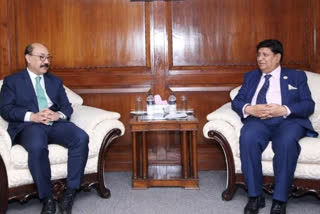 FS Shringla meets Bangladesh FM