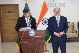 foreign secretary Shringla in Bangladesh: ଦୁଇ ଦେଶର ସଚିବଙ୍କ ମଧ୍ୟରେ ହେଲା ଦ୍ବିପାକ୍ଷିକ ଆଲୋଚନା