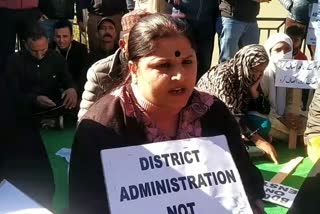 PRIs Protest in Kishtwar