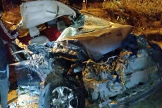 Two students killed two injured in Chhatarpur road accident