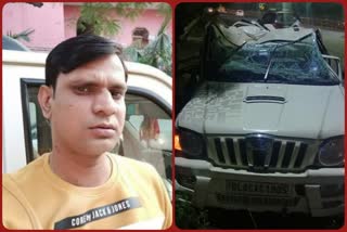 road accident in noida