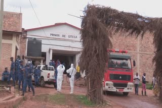 Many killed in fire at overcrowded jail in Burundi