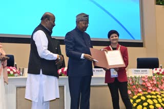 President Award Surat: અન્વી ઝાંઝરુકીયાને રાષ્ટ્રપતિ એવોર્ડ એનાયત