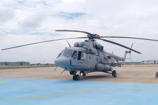 IAF Mi17V5 helicopter that met with accident today near Coonoor Tamil Nadu