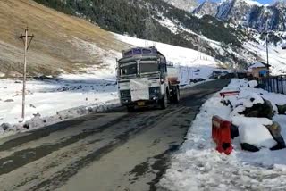 Sgr-Leh Highway Restored: سرینگر - لیہہ شاہراہ آمد و رفت کیلئے بحال