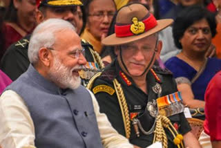 CDS General Bipin Rawat with Prime Minister Narendra Modi