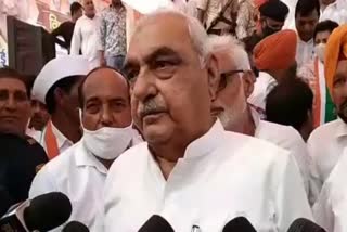 Bhupinder Hooda memorandum to Haryana Governor