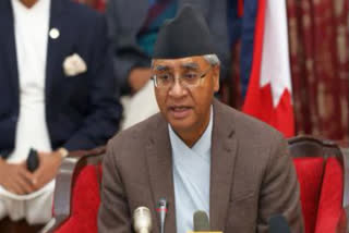 Nepal Prime Minister Sher Bahadur Deuba