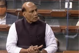 All efforts made to save the lone survivor: Rajnath Singh  Rajnath Singh on helicopter crash  Defense Minister briefed the parliament about helicopter crash  ഹെലികോപ്‌റ്റര്‍ അപടത്തില്‍ രാജ് നാഥ് സിങ് പാര്‍ലമെന്‍റില്‍ പ്രസ്‌താവന നടത്തി