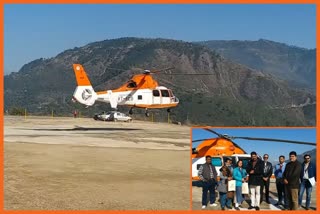 Heli taxi from Mandi to Dharamshala