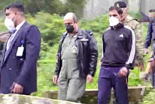 IAF chief visits Coonoor Chopper Crash site