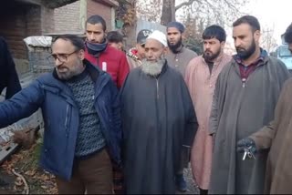 BJP Leader Visits Rahmoo Pulwama: بی جے پی لیڈر کا ضلع پلوامہ کے رہمو علاقے کا دورہ