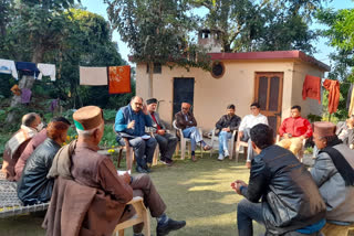 Kisan Sabha meeting in Nahan