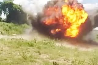Naxalites IED blast near SSB camp in Kanker