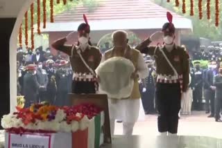 manohar lal pays tribute to Brigadier ls lidder