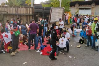 Truck Crash South Mexico