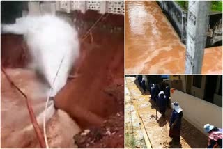 Kerala Water Authority pipeline construction is in progress  Trivandrum water supply will be restored tomorrow  കേരള വാട്ടര്‍ അതോറിറ്റിയുടെ കുടിവെള്ള പൈപ്പ് പൊട്ടി  തിരുവനന്തപുരം നാളെ ജലവിതരണം പുനസ്ഥാപിക്കും  വെള്ളയമ്പലം കുടിവെള്ള പൈപ്പ് ലൈൻ പൊട്ടി