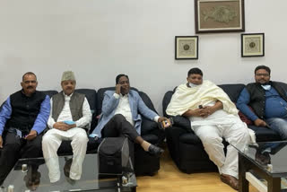 Jharkhand Congress leaders in Jaipur to attend rally against inflation on 12th December