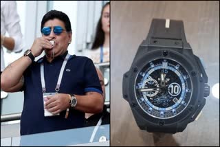 Assam  Police recovered stoles watch of soccer legend diego maradona