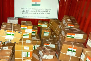 Flight, that brought Indians back home from Kabul, returns with medical supplies