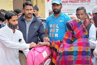 blanket distribution in delhi