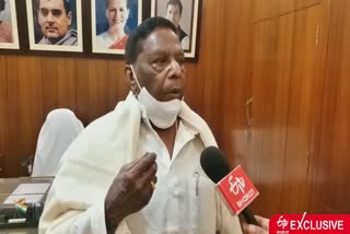 etv-bharat-interview-with-former-puducherry-cm V narayanasamy