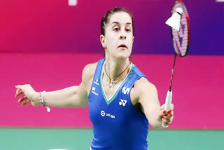 Carolina Marin with from World Championship
