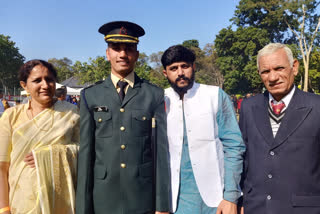 himanshu sangwan became lieutenant