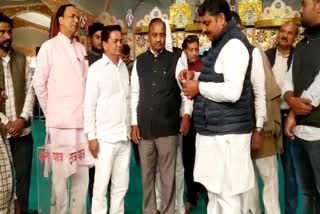 Tikaram Jully attended program of Jain temple in Alwar