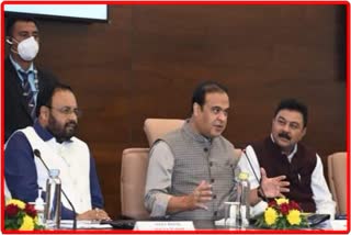 CM at the 12th State Health Mission meeting
