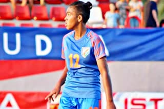 भारतीय महिला फुटबॉल टीम  Manisha Kalyan  Indian women football team  अंतरराष्ट्रीय टूर्नामेंट  international tournament  खेल समाचार  Sports news