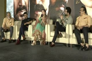 RRR team is busy in film promotion