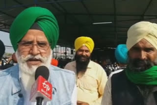 Farmers agitation in Gazipur border