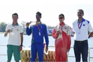 Olympian Arvind Singh wins gold in Asian Rowing C'ship