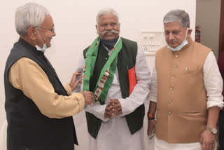 Jharkhand JDU delegation met CM Nitish