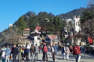 Occupancy in Hotels of shimla