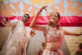 Ankita Lokhande and Vicky Jain mehendi