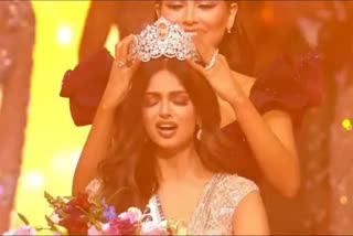 Miss universe 2021 winner harnaz kaur sandhu wanted to become judge