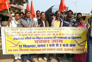 Protest Of Farmers In Patna