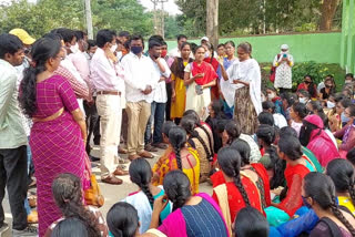 students protest